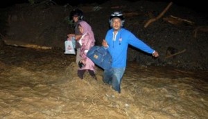 Banjir Rendam Kota Jayapuran dan Lampung