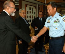 Kepala Staf AU Terima Kunjungan Pemerintah Aceh