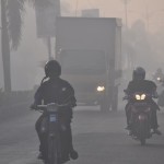 Ilustrasi kabut asap