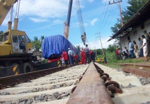 13 Tahun, Jalur KA Hanya Siap 11,36 Km