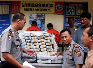 Bawa Ganja ke Medan, Kurir Ditangkap