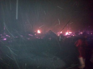 Puluhan Kamar Kost Ludes Terbakar