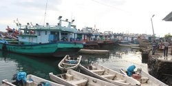 Kondisi Pelabuhan kapal ikan di Sawang Aceh memprihatinkan