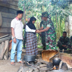 Kepedulian TNI Jadi Anugerah Terindah bagi Nek Khatijah