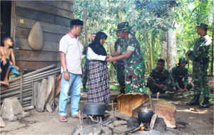 Kepedulian TNI Jadi Anugerah Terindah bagi Nek Khatijah