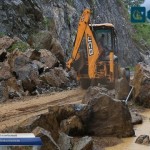 Longsor, Dua Gampong di Menggamat Terisolir