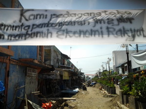 Proyek Revitalisasi Jalan di Pusat Kota Lhokseumawe Resahkan Pedagang