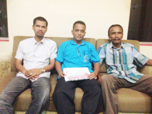 Jelang Diganti, Kepala BNNK Bireuen Sambangi Redaksi Pikiran Merdeka