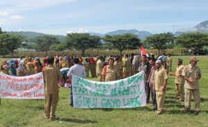 Guru di Gayo Lues Tuntut Pembayaran TPG Tahun 2014