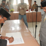 Sekda Gayo Lues Mutasi Puluhan Pejabat
