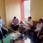 Beri Apresiasi, Nasir Djamil Kunjungi Redaksi Pikiran Merdeka