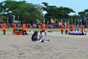 Tarian Kolosal dan Drama Perang Tampil Meriah di Aceh Utara