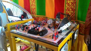 Mobil Listrik SMK Nagan Raya Dipamerkan