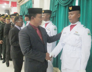 Paskibra Bireuen Dikukuhkan