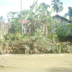 Banjir Abdya, Tebing Sungai Adan Longsor