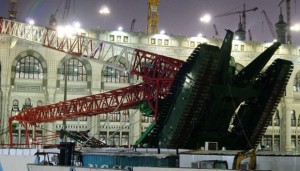 Inilah Proyek Penyebab Crane Jatuh di Masjidil Haram