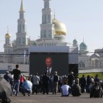 Putin, Erdogan, dan Abbas Resmikan Mesjid Terbesar Eropa di Moskow