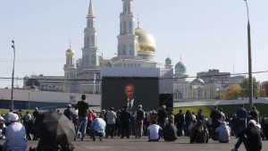 Putin, Erdogan, dan Abbas Resmikan Mesjid Terbesar Eropa di Moskow