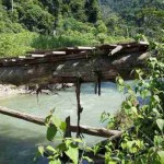 Jembatan Darurat Aih Putih Berbahaya