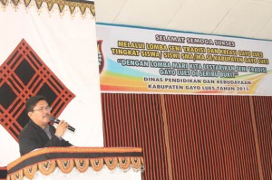 Bupati Apresiasi Kamus Bahasa Gayo