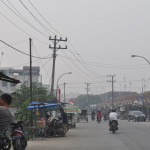 Kabut Asap Sumatra Timur Selimuti Aceh Tamiang
