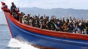 Polisi Tangkap Tiga Pedagang Manusia Rohingya
