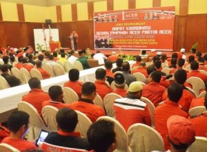 Partai Aceh Gelar Rapat Koordinasi Ban Sigom Aceh