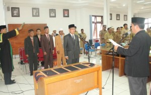 Bupati Lantik Pengurus MPD Gayo Lues
