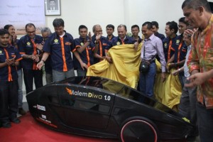 Malem Diwa, Mobil Listrik Karya Mahasiswa Unsyiah Ikuti Kontes Nasional