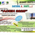 Novel Aceh 2025 Dibedah KBA di Ar-Raniry Creative Fair 2015