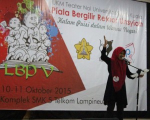 Siswa Fatih Kembali Juarai Baca Puisi Piala Rektor Unsyiah