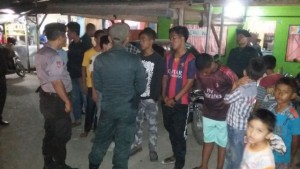 Satpol PP dan WH Aceh Utara Jaring 50 Anak dalam Razia Usai Magrib