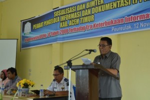 Pemkab Aceh Timur Gelar Sosialisasi dan Bimtek PPID