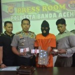 Polresta Banda Aceh Tangkap Perampok Uang Nasabah