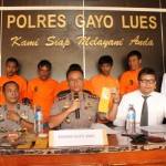 Polisi Gayo Lues Tangkap Bandar Sabu