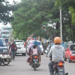 Kondisi Jalan T Hamzah Bendara depan RSUD dr Fauziah Bireuen