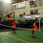 Hari Pertama Bertanding, Takraw Aceh Melaju Ke Semifinal Porwil