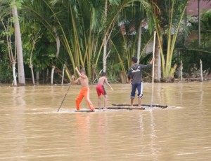 Akibat Banjir, Petani Tambak di Peusangan Merugi