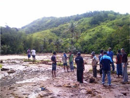 Dihantam Banjir, 60 Hektar Lahan Sawah Rusak di Desa Mutiara Sawang