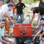 Manfaatkan Saluran Pembuangan, Pemuda Blang Cot Baroh Budidayakan Ikan Tawar