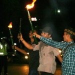 Peringati Hari HAM Internasional, Mahasiswa Unimal Gelar Pawai obor