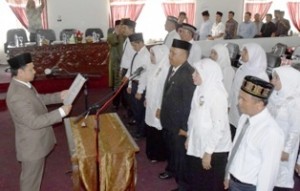 Ini Pejabat Pemkab Aceh Timur yang Baru Dilantik