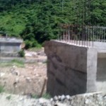 Diduga Tidak Sesuai Kontrak, Pembangunan Jembatan Aih Putih