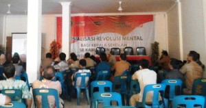 Seknas Jokowi Gelar Sosialisasi Revolusi Mental untuk Guru