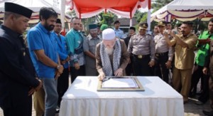 Dihadiri Wagub Mualem, Forkopimda Aceh Utara Gelar Deklarasi Masyarakat Antinarkoba