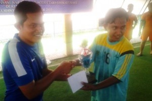 AJI Lhokseumawe Juara Turnamen Futsal PWI Aceh Utara Cup1