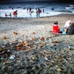 Wisatawan Kesal, Pantai Indah Ujong Blang Lhokseumawe Jorok