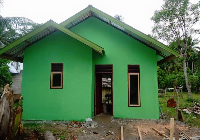Rumah baru Habibullah siap pakai