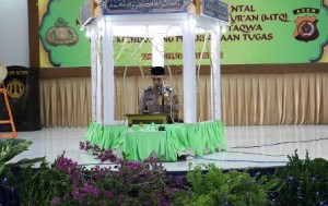 Brigadir Sunardi dari Polres Bireuen Juara MTQ antar Polisi