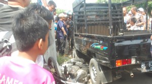 Tabrakan Maut di Bireuen, Massa Bakar Motor Polantas